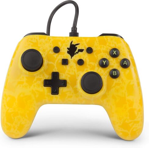 PowerA Pokemon Wired Controller For Nintendo Switch - Pikachu Silhouette (Nintendo Switch) in Saudi Arabia