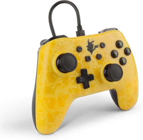 PowerA Pokemon Wired Controller For Nintendo Switch - Pikachu Silhouette (Nintendo Switch) in Saudi Arabia