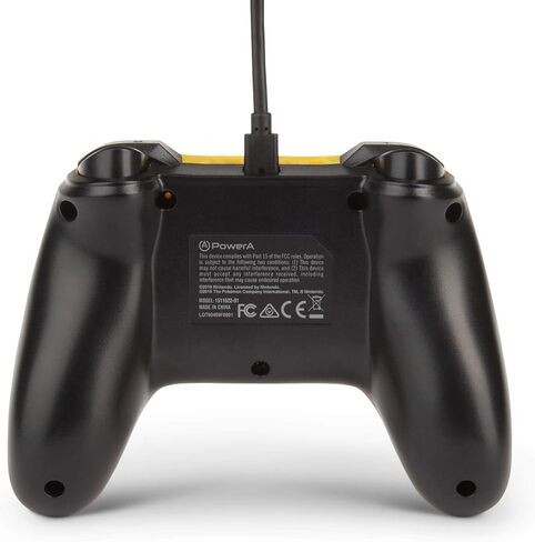 PowerA Pokemon Wired Controller For Nintendo Switch - Pikachu Silhouette (Nintendo Switch) in Saudi Arabia