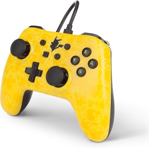 PowerA Pokemon Wired Controller For Nintendo Switch - Pikachu Silhouette (Nintendo Switch) in Saudi Arabia