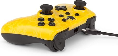PowerA Pokemon Wired Controller For Nintendo Switch - Pikachu Silhouette (Nintendo Switch) in Saudi Arabia