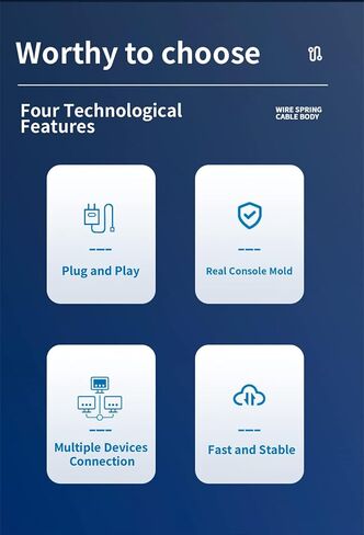 PS5 USB Hub 5 Ports USB Extender, USB High Speed Expansion Hub Charger USB Extender Compatible with Playstation 5 Game Console Accessories PS5 Converter Fast Transmission Multi-port Hub Distributor in Saudi Arabia