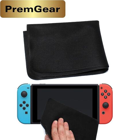 Nintendo Switch Sports Switch with Leg Strap accessory, 2 Tennis Rackets, 24 Slot Game Card Holder & PremGear Cleaning Cloth in Saudi Arabia