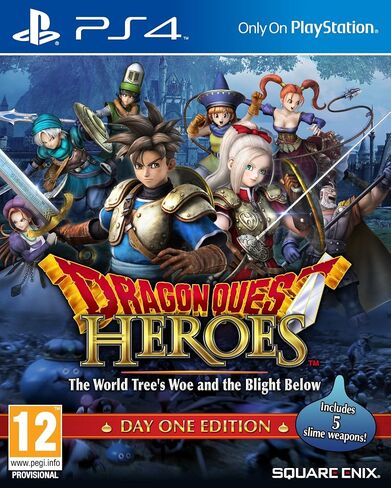 Dragon Quest Heroes: The World Tree's Woe and The Blight below - إصدار اليوم الأول (PS4) in Saudi Arabia