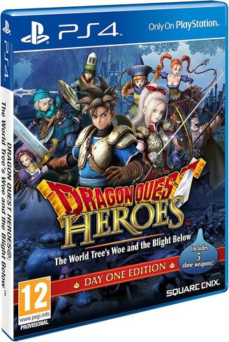 Dragon Quest Heroes: The World Tree's Woe and The Blight below - إصدار اليوم الأول (PS4) in Saudi Arabia