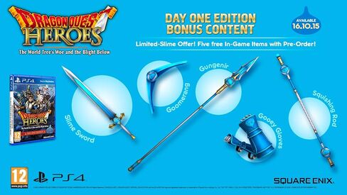 Dragon Quest Heroes: The World Tree's Woe and The Blight below - إصدار اليوم الأول (PS4) in Saudi Arabia