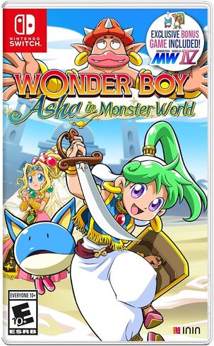 Wonder Boy - Asha in Monster World - Nintendo Switch & Teenage Mutant Ninja Turtles: Shredder's Revenge - Nintendo Switch in Saudi Arabia