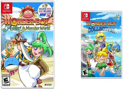 Wonder Boy - Asha in Monster World - Nintendo Switch & Teenage Mutant Ninja Turtles: Shredder's Revenge - Nintendo Switch in Saudi Arabia
