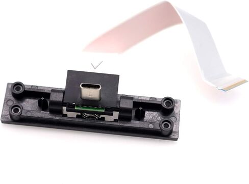 Deal4GO TV Docking Station Type-C USB Male Connector Port Charging PCB Board & Bracket USB C Socket w/Ribbon Cable for Switch Dock in Saudi Arabia