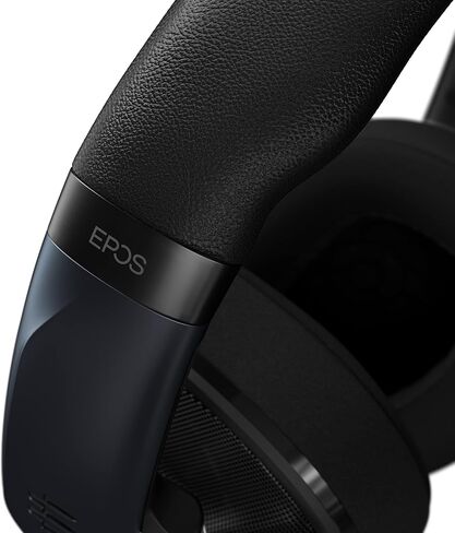 EPOS H6Pro - سماعة ألعاب صوتية مفتوحة مع ميكروفون - عصابة رأس خفيفة الوزن - تصميم مريح ومتين، ملحقات الألعاب (أسود) (متجددة) in Saudi Arabia
