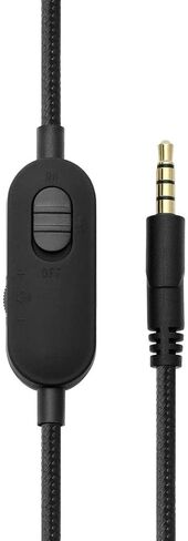 ايه دي في سماعة العاب ان اس ام الجيل الثاني فوق الاذن - صوت عالي الدقة، عصابة رأس قابلة للتعديل، مايكروفون مدمج - (اسود) in Kuwait