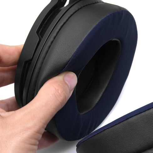 ايه دي في سماعة العاب ان اس ام الجيل الثاني فوق الاذن - صوت عالي الدقة، عصابة رأس قابلة للتعديل، مايكروفون مدمج - (اسود) in Kuwait