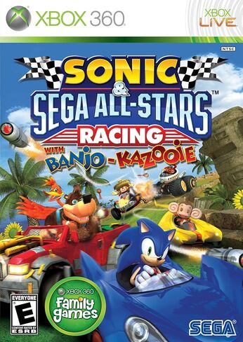Sonic & SEGA All-Stars Racing - أجهزة إكس بوكس ​​360 (متجددة) in Saudi Arabia