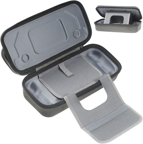 VRUIVR Carrying Case for Steam Deck Console Protective Hard Shell Portable Storage Bag With Card Holder for Steam Deck AC Charger & Other Accessories for Travel Outdoor in Kuwait