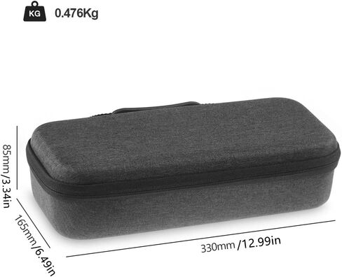 VRUIVR Carrying Case for Steam Deck Console Protective Hard Shell Portable Storage Bag With Card Holder for Steam Deck AC Charger & Other Accessories for Travel Outdoor in Kuwait