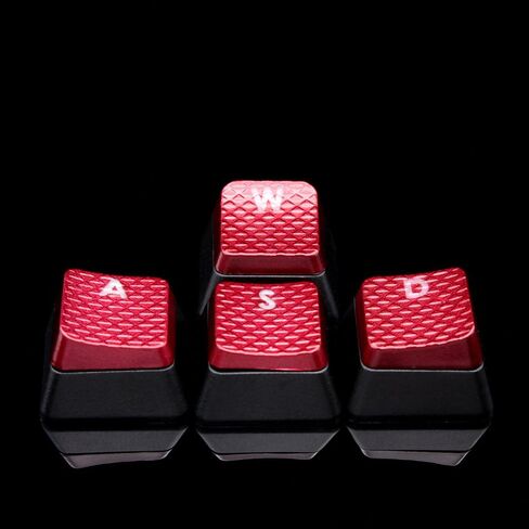 HUYUN 1set FPS Backlit Key Caps Replacement for Corsair K70RGB K70 K95 K90 K65 K63 Gaming Keyboards Cherry Key switches (Red) in Saudi Arabia
