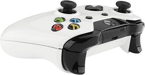 eXtremeRate Wood Grain Patterned Replacement Part Custom Full Housing Shell with Buttons for Xbox One Standard Controller with 3.5mm Headphone Jack (Model 1697) - Controller NOT Included in Saudi Arabia