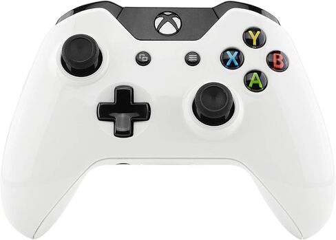 eXtremeRate Wood Grain Patterned Replacement Part Custom Full Housing Shell with Buttons for Xbox One Standard Controller with 3.5mm Headphone Jack (Model 1697) - Controller NOT Included in Saudi Arabia