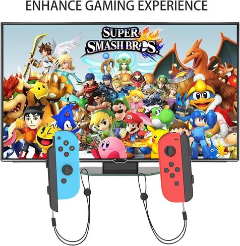 EVKILKJS قطعتان من حزام المعصم للتبديل Joycon، بديل لحزام Nintendo Switch Joycon، ملحقات قطع غيار الحبل لوحدة التحكم Joy Con، حزام معصم Joy Con قابل للتعديل in Saudi Arabia