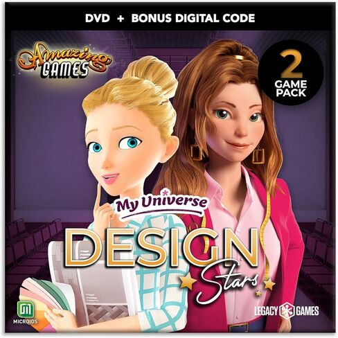 ألعاب محاكاة Legacy Games للكمبيوتر الشخصي: My Universe: Pets (حزمة ألعاب 2) - قرص DVD للكمبيوتر الشخصي مع رموز التنزيل الرقمية in Saudi Arabia