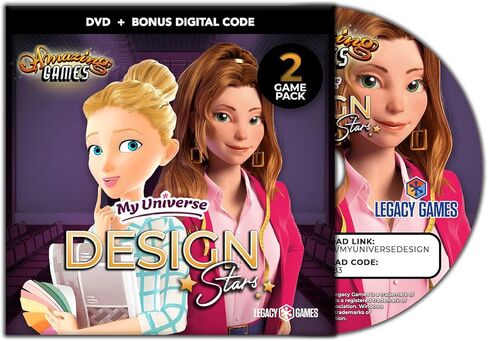 ألعاب محاكاة Legacy Games للكمبيوتر الشخصي: My Universe: Pets (حزمة ألعاب 2) - قرص DVD للكمبيوتر الشخصي مع رموز التنزيل الرقمية in Saudi Arabia