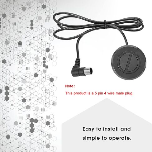 Wired Hand Controller, Black Round Large Button Controller, 5 Pin Hand Controller, Electric Actuator Controller, for Recliner Replacement Parts in Kuwait