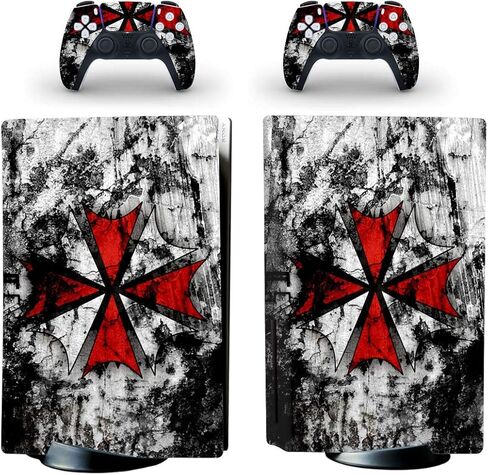 ديكال مومنتس ستيكر لاصق من الفينيل لوحدة التحكم القياسية لجهاز بلاي ستيشن 5 لكامل الجسم لوحدة تحكم بلاي ستيشن 5 ومظلة in Kuwait