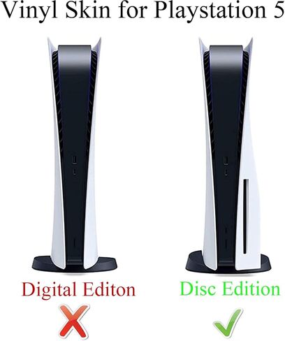 ديكال مومنتس ستيكر لاصق من الفينيل لوحدة التحكم القياسية لجهاز بلاي ستيشن 5 لكامل الجسم لوحدة تحكم بلاي ستيشن 5 ومظلة in Kuwait