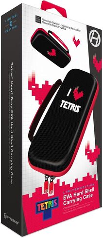 Hyperkin Official Tetris® EVA Hard Shell Carrying Case for Switch®OLED Model/Nintendo Switch®(Heart Drop) in Saudi Arabia