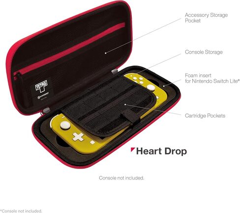 Hyperkin Official Tetris® EVA Hard Shell Carrying Case for Switch®OLED Model/Nintendo Switch®(Heart Drop) in Saudi Arabia