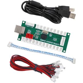 SJ @ JX ممر لعبة USB التشفير صفر تأخير ممر زر وحدة التحكم في عصا التحكم ل Retropie التوت MAME HAPP SANWA in Kuwait