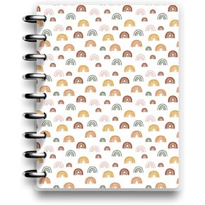 Cover for Classic Size 9-Disc Happy Planners comes with free 9, 1.25 inch black discs. Fits Classic Happy Planners, NOTIQ Midi 9-Disc (L2), Inkwell Press, MAMBI 365 planner accessories (Boho)
