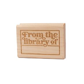 Retro From The Library Of Book Stamp (Rubber stamp) in Saudi Arabia
