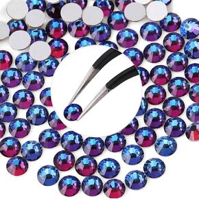 Bling Rhinestone for iPhone 13 Case - Over 1400 High Quality Hand Glued Sparkle Diamond Case Compatible with iPhone 13 for women girls-AB in Kuwait