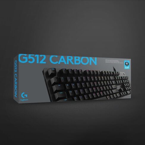 لوجيتك جي كيبورد العاب ميكانيكي 512 كربون RGB USB 2.0 (رومر-جي تاكتيل) in Saudi Arabia
