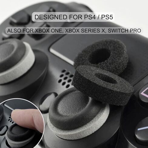 Bealuffe Precision Rings for PS4 PS5, Aim Assist Rings Motion Control for Playstation 4 Playstation 5 Controller with Different Resistance Strengths in Kuwait