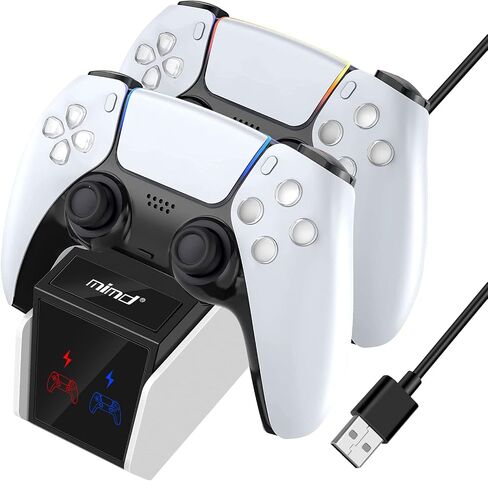PS5 Controller Charger Station,Fancy Buying PS5 Charging Station, Dual Controller Charging Stand for Playstation 5, Docking Station Replacement for DualSense Charging Station in Saudi Arabia