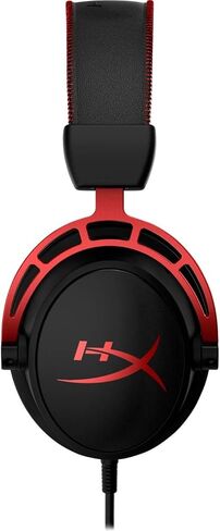 سماعة الألعاب HyperX Cloud Alpha - برامج تشغيل مزدوجة الغرفة - إطار من الألومنيوم المتين - ميكروفون قابل للفصل - يعمل مع الكمبيوتر الشخصي، PS4، PS4 PRO، Xbox One، Xbox One S (HX-HSCA-RD/AM) (متجدد) in Saudi Arabia