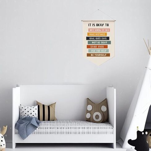 Safe Space Wall Hanging, Therapy Office Wall Decor, Counseling Banner, School Counselor Office Wall Decor, Classroom Decor, School Psychologist, Mental Health Banners in Kuwait