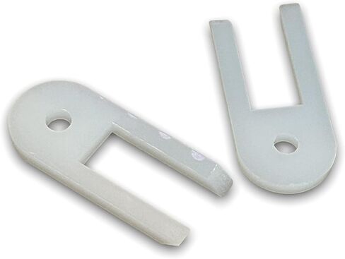 Pack of 2 - Replacement Hold-up Switch Reset Key - White in Saudi Arabia