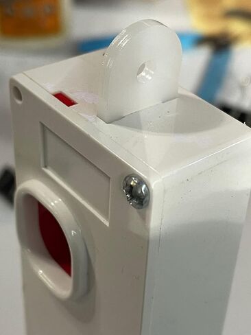 Pack of 2 - Replacement Hold-up Switch Reset Key - White in Saudi Arabia