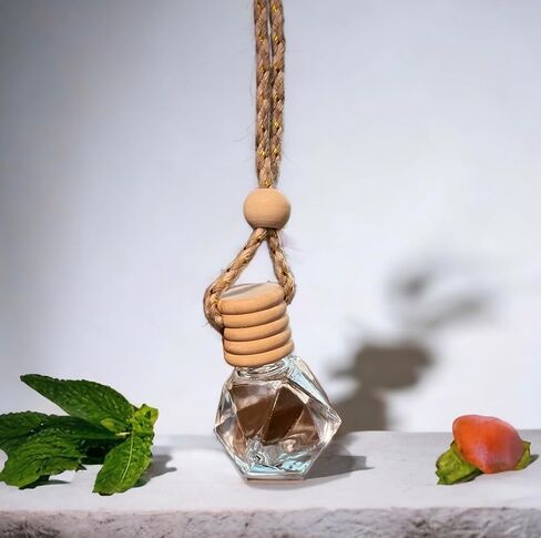 موزع عطر معلق (خشب الصندل) | ملحق سيارة لطيف | رائحة تدوم طويلاً | مزيل روائح الهواء، معطر in Saudi Arabia