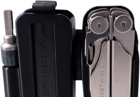 غمد HoldMyGear متوافق مع أدوات ملحق Wave and Bit Kit Extender Ratchet Driver غير متضمنة - مشبك حزام 1.75 بوصة (موجة) in Kuwait