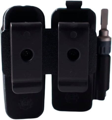 غمد HoldMyGear متوافق مع أدوات ملحق Wave and Bit Kit Extender Ratchet Driver غير متضمنة - مشبك حزام 1.75 بوصة (موجة) in Kuwait