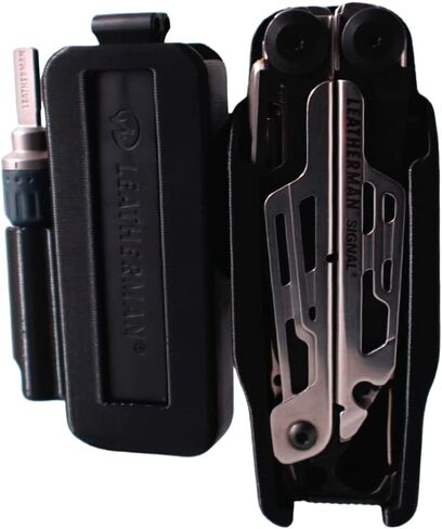 غمد HoldMyGear متوافق مع أدوات ملحق Wave and Bit Kit Extender Ratchet Driver غير متضمنة - مشبك حزام 1.75 بوصة (موجة) in Kuwait