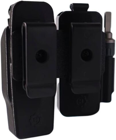 غمد HoldMyGear متوافق مع أدوات ملحق Wave and Bit Kit Extender Ratchet Driver غير متضمنة - مشبك حزام 1.75 بوصة (موجة) in Kuwait