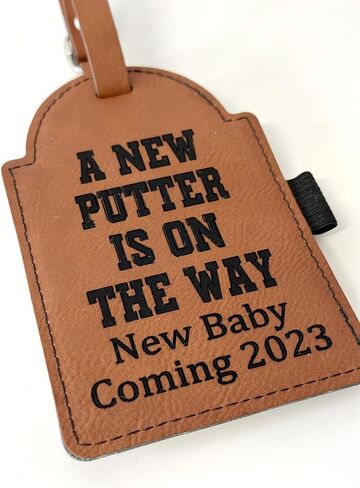 Pregnancy Announcement for Husband - Golfing Pregnancy Announcement - Funny Pregnancy Annoucement in Saudi Arabia
