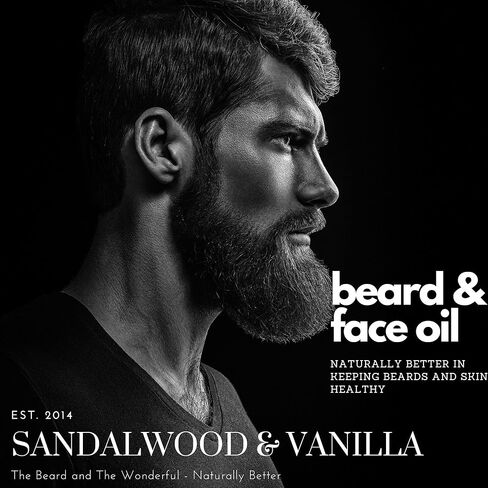 زيت اللحية الفاخر 3.5 أونصة (100 مل)، أفضل زيت لشعر الوجه للحصول على لحية ناعمة وصحية، منعم اللحية للرجال، زيت نمو اللحية، تحسين نمو الشعر، الأرغان، الجوجوبا، زيوت الرمان in Kuwait