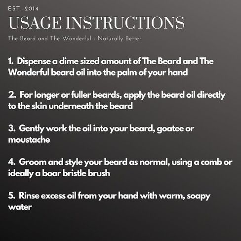 زيت اللحية الفاخر 3.5 أونصة (100 مل)، أفضل زيت لشعر الوجه للحصول على لحية ناعمة وصحية، منعم اللحية للرجال، زيت نمو اللحية، تحسين نمو الشعر، الأرغان، الجوجوبا، زيوت الرمان in Kuwait