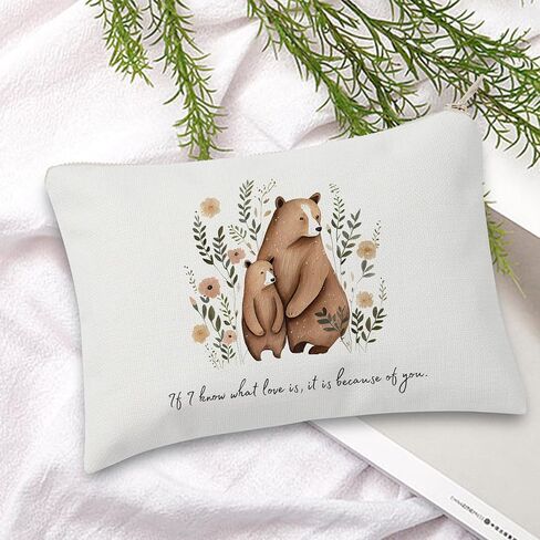 Best Mom Ever, Mom Gift From Daughter, Best Mom Ever Bag, Makeup Bag, Makeup Organizer, Gift Ideas, Mother’s Day, Mom Birthday Gift, Travel Bag in Kuwait